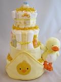 My Little Ducky Diaper Cake