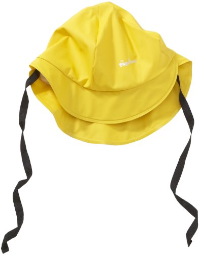 Playshoes Unisex - Baby M&uuml;tzchen 408951 Regenm&uuml;tze mit Baumwoll-Futter, Gr. 47, Gelb (12 g Preisvergleich