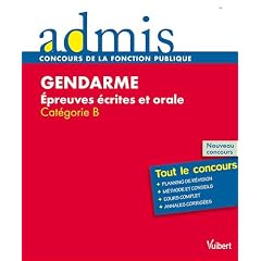 Concours gendarme �crit oral cat�gorie B