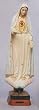 Statue - Our Lady of Fatima - 18in. - Wood Composite - Hand Painted Finish - Glass Eyes - MADE IN PORTUGAL