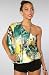 *NYC Boutique The Art Sale Top in Green,Tops (Sleeveless) for Women