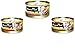 Fussie Cat Premium Grain Free Canned Cat Food 3 Flavor Variety: (4) Tuna with Chicken, (4) Tuna with Salmon and (4) Ocean Fish, 2.82 Oz Each (12 Cans Total)