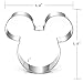 Large Shape Mouse Cartoon Cookie Cutter - Food Grade Stainless Steel - Cushioned Shape Set for Baby, Mom, Kids, Adults - Sandwich, Christmas, Halloween, Bakeware, Food, Bread, Treats