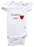 MADE IN IOWA - IOWA BABY - State-series - White, Blue or Pink Onesie / Baby T-shirt