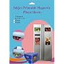Inkjet Printable Magnetic Sheets, Matte, 8-1/2 x 11, 3 Sheets/Pack