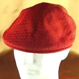 VENTED POLYMESH IVY DRIVER GOLF HAT CAP CABBY RED * SMALL MEDIUM