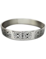 Sterling Silver Celtic Taras World Bracelet. Made in USA.