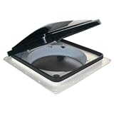 Fan-Tastic Vent 900 W/SMOKED LID Static Vent with Smoked Lid