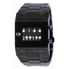 The One Herrenarmbanduhr Binary               KTL202W2 Kerala Trance/LED We