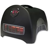 Heat Storm HS-1500-ISA Sahara Infrared Heater, Black
