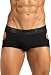 PPU-1232 -Soft Long Men's Boxer with Open Sides and Back - White, Blue, Green or Black