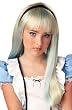 Girls Alice in Wonderland Wig - Child Std.