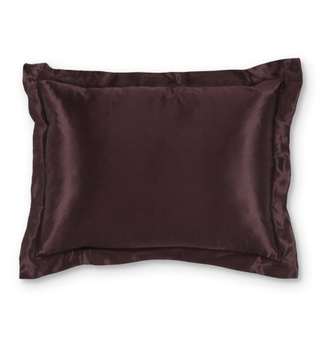 Autograph Chocolate Silk Cushion