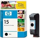 Hewlett-Packard 15 Druckpatrone Groß schwarz, 500 Seiten