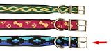 "(Designer) Soft Protection Dog Collar 22"" x1"" (Blue Aztec)"