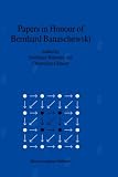 Papers in Honour of Bernhard Banaschewski