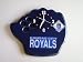 KANSAS CITY ROYALS GLOVE WALL CLOCK