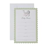 Garnter Studios Handcraft Baby Shower Invitation Kit - Set of 10 Cards