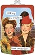 looking for trouble? Look no further... Coin Purse by anne taintor