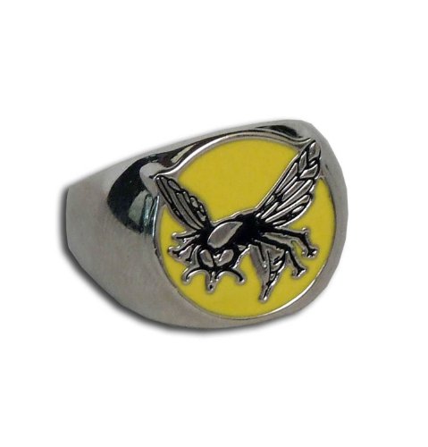 The Green Hornet TV Series Collector Dark Chrome & Enamel Ring