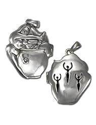 Sterling Silver Cerridwen Aromatherapy Locket by Dryad Design