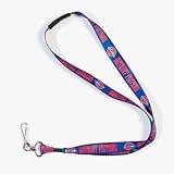 Detroit Pistons Official Logo Lanyard Keychain