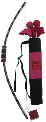 Two Bros Bows(007-PKG-FLO) Pink Bow & Arrow with Quiver Set