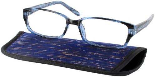 Bella Progressive No Line Bifocal Reading Glasses, Skyblue, +2.25