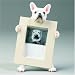 French Bulldog White Dog Picture Frame 2 1/2