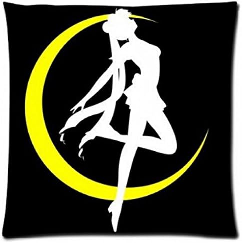 Merry Holiday Shopping Japanese Anime Cartoon Sailor Moon Crystal Girl Make Up Throw Square Pillowcase Personalized Bedding Pillow Slips Home Decor (50cm x 150cm)