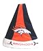 Denver Broncos Colorblock Santa Hat
