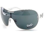 Dolce & Gabbana - Dolce & Gabbana Sunglasses New D&G 6022B 6022-B 062/87 Soft Black Shades White/Silver Frame Size: 01-40-125