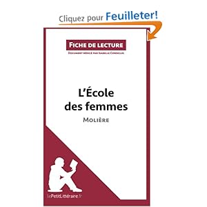 Fiche lecture ecole des femmes