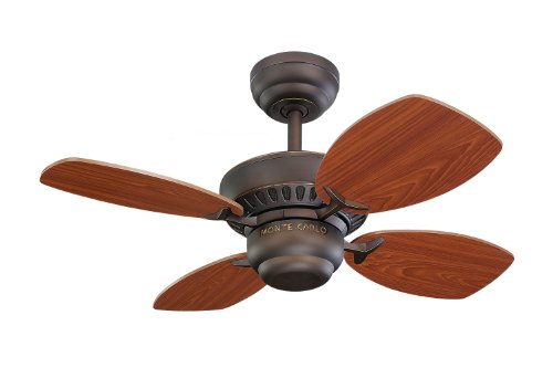Monte Carlo 4co28rb Colony Ii 28 Inch 4 Blade Ceiling Fan With