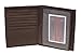 Paul & Taylor Men's Leather Hipster Center Flap Bifold Wallet - Multiple Colors!
