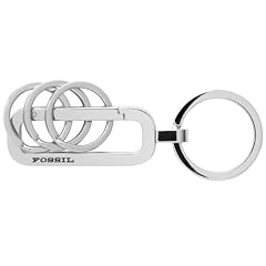 Fossil-Schl�sselanh�nger-Schl�sselring-3 Ring Valet silber