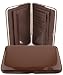 Women's Wallets | Flat Wallets | Cheap Wallets - Leatherette Solid Color Beautiful Flat Clutch Opera Wallet, Cocoa Brown