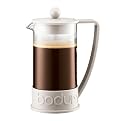Bodum Brazil 8-Cup French Press Coffee Maker Off White