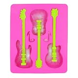 Guitar Ice Cube Tray - Assorted Colours Kitchen & Housewares