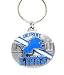 NFL Team Design Key Ring - Detroit Lions