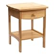 Winsome Wood End Table/Night Stand with Drawer and Shelf, Natural