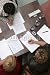 Wallmonkeys Peel and Stick Wall Decals - Negotiations at the Desk - Removable Graphic