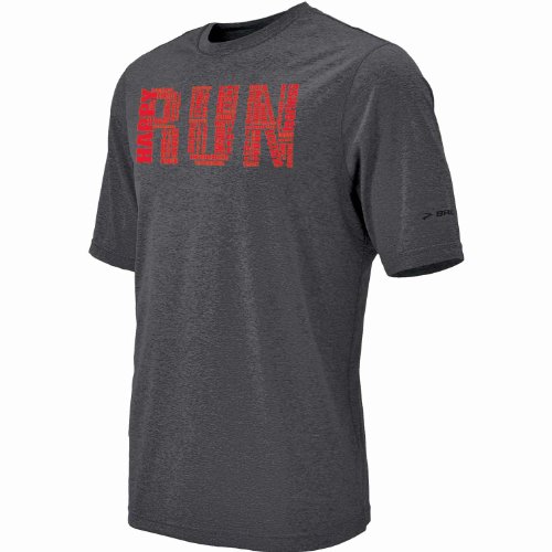 Brooks Men's EZ T Run Tee, Earl, X-Large