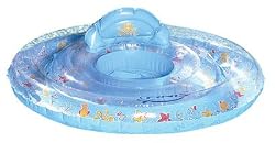 Finis Inflatable Baby Swim Seat - Blue Octopus