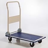 19" x29" NonSkid Vinyl Deck Steel Folding Hndl Platform Truck