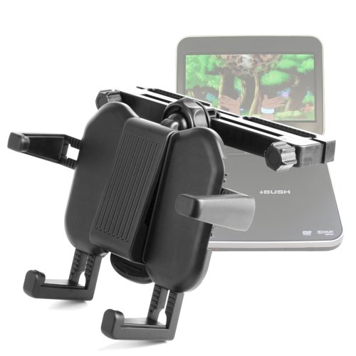 DURAGADGET DVD Headrest And Tray Mount For Bush BDVD 7991M, BDVD 8380, 9 Inch Portable DVD Players