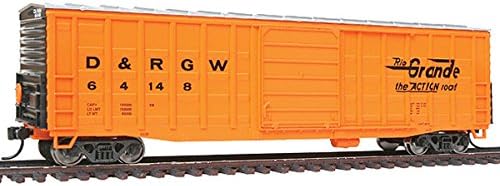 Walthers HO Scale P-S 50' Waffle-Side Boxcar Denver &amp; Rio Grande Western #64148