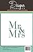 Mr & Mrs Cookie and Craft Stencil CM037 by Designer Stencils