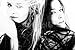 Wallmonkeys Peel and Stick Wall Decals - Blond and Brunette Women Portrait in Black and White - 36