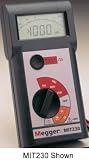 Megger Analog/Digital Hand-Held Megger Insulation Tester; 1000 V Product ID: MIT210